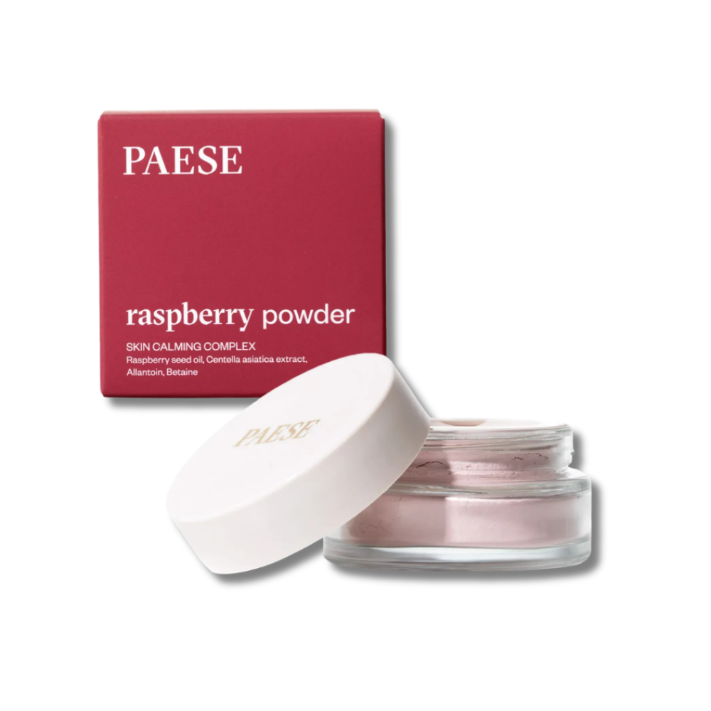 Пудра розсипчаста матуюча з рожевим відтінком - Paese Raspberry Powder