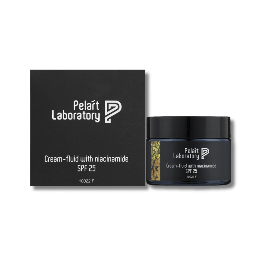 Крем-флюїд із ніацинамідом SPF 25 - Pelart Laboratory Cream-Fluid With Niacinamide
