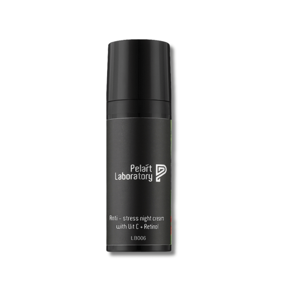 Крем нічний антиоксидантний з вітаміном С та ретинолом - Pelart Laboratory Anti-Stress Night Cream With Vit C + Retinol