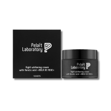 Нічний відбілюючий крем "Bola De Neve" з феруловою кислотою для обличчя - Pelart Laboratory Night Whitening Cream With Ferulic Acid Bola De Neve