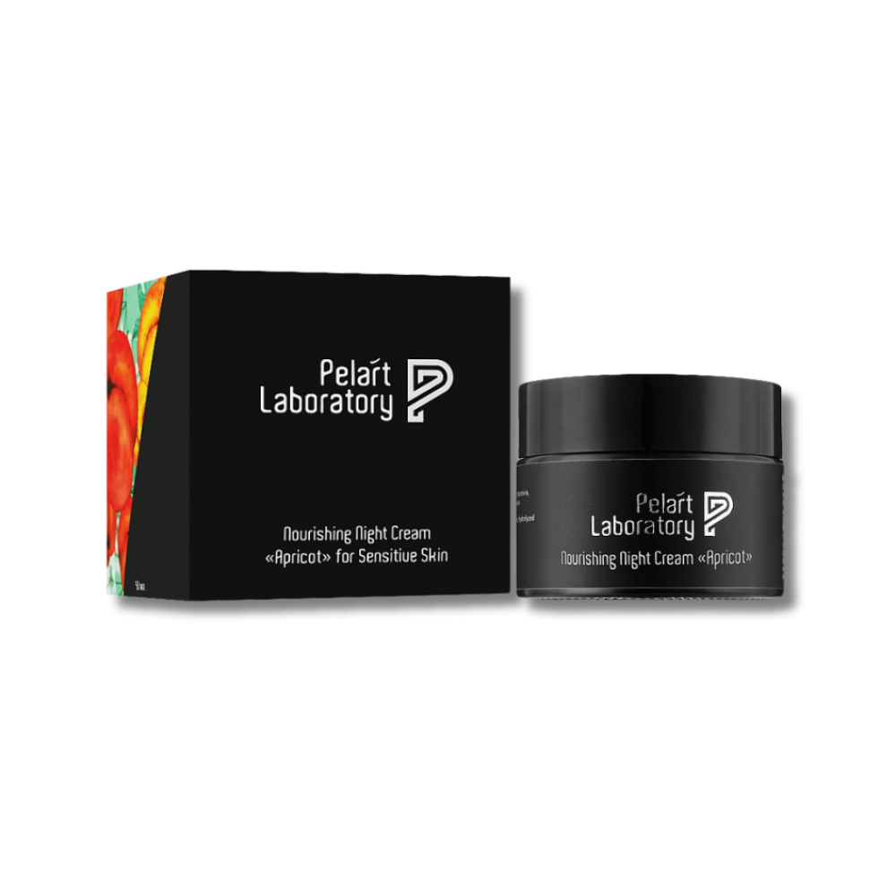 Поживний нічний крем для обличчя "Apricot" - Pelart Laboratory Nourishing Night Cream Apricot