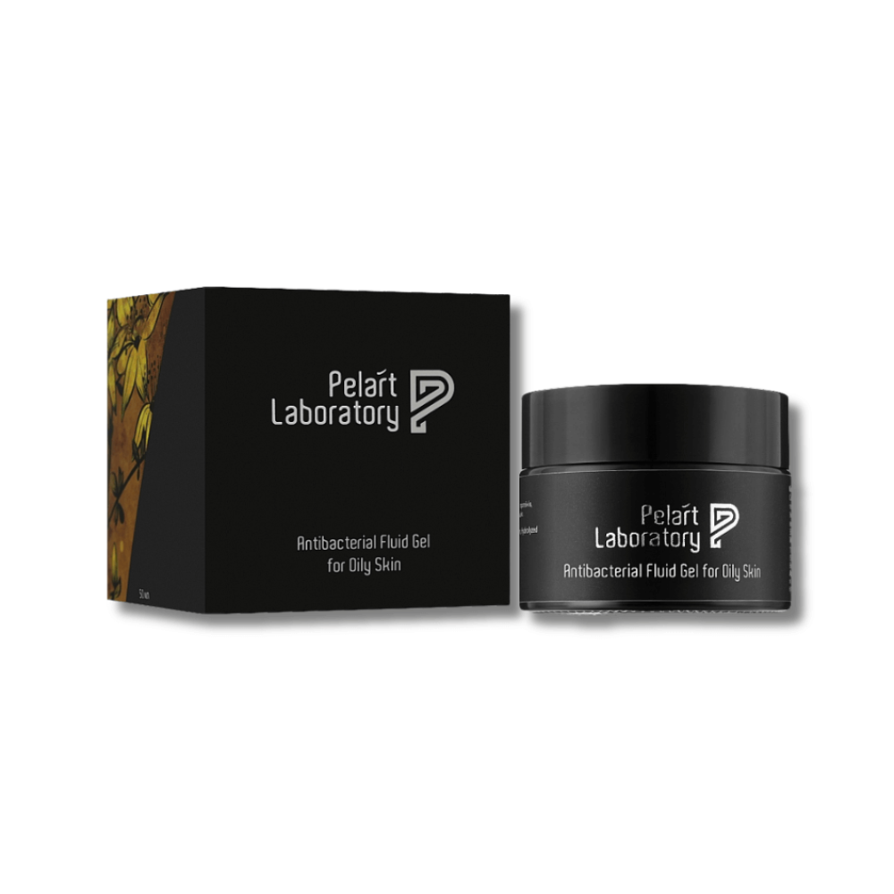 Зволожуючий гель-флюїд для обличчя - Pelart Laboratory Antibacterial Fluid Gel For Oily Skin
