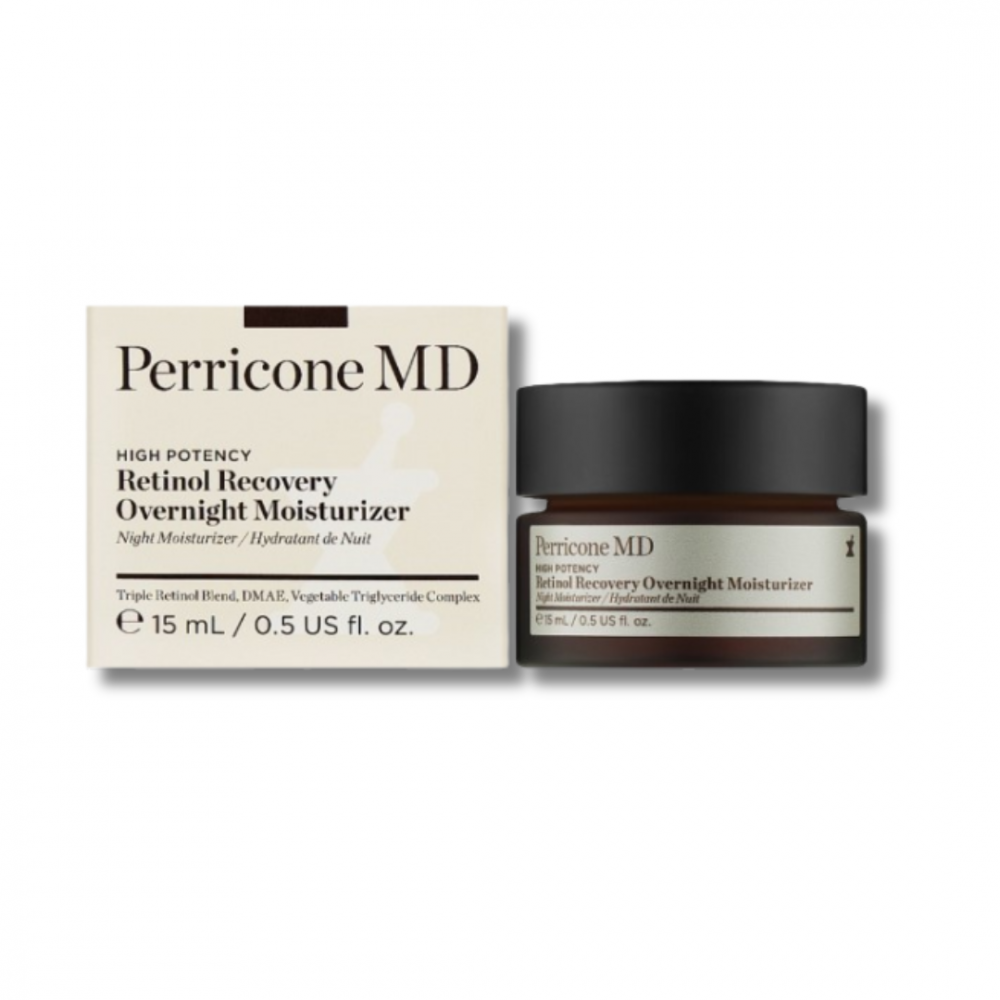 Увлажняющий ночной крем с ретинолом - Perricone MD High Potency Retinol Recovery Overnight Moisturizer
