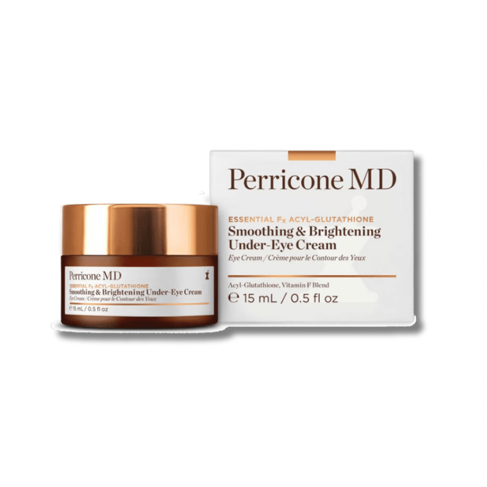 Разглаживающий и осветляющий крем под глаза - Perricone MD Essential Fx Acyl-Glutathione Smoothing & Brightening Under - Eye Cream