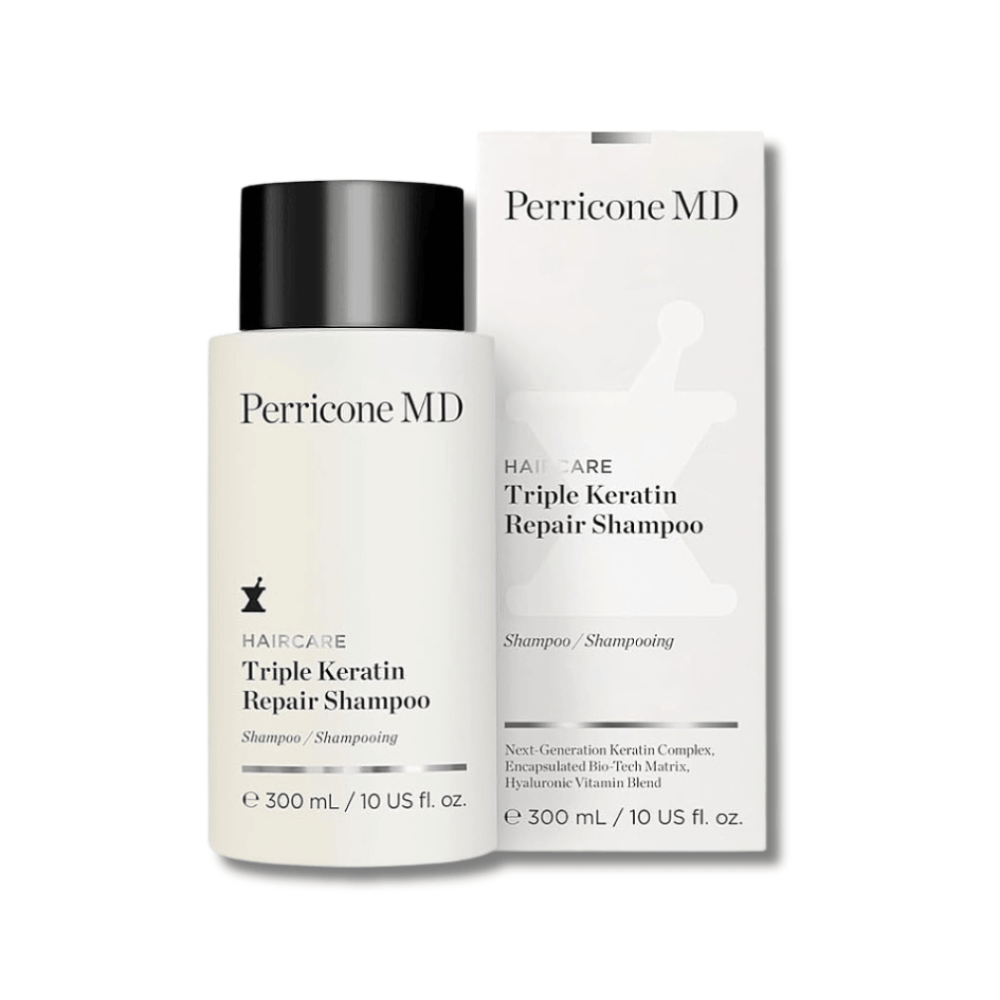 Шампунь для волос - Perricone MD Hair Care Triple Keratin Repair Shampoo