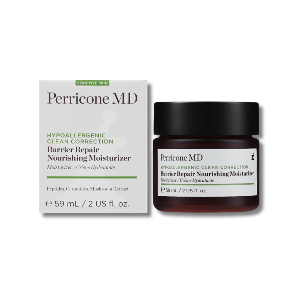 Зволожуючий крем для обличчя - Perricone MD Hypoallergenic Clean Correction Barrier Repair Nourishing Moisturizer