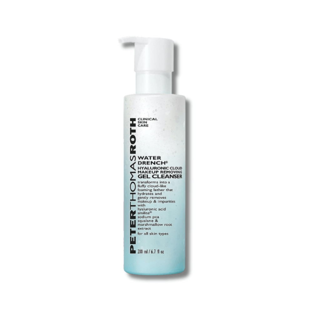 Зволожуючий гель для зняття макіяжу - Peter Thomas Roth Water Drench Hyaluronic Cloud Makeup Removing Gel Cleanser