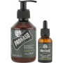 Набір для бороди - Proraso Duo Pack Oil + Shampoo Cypress & Vetyver