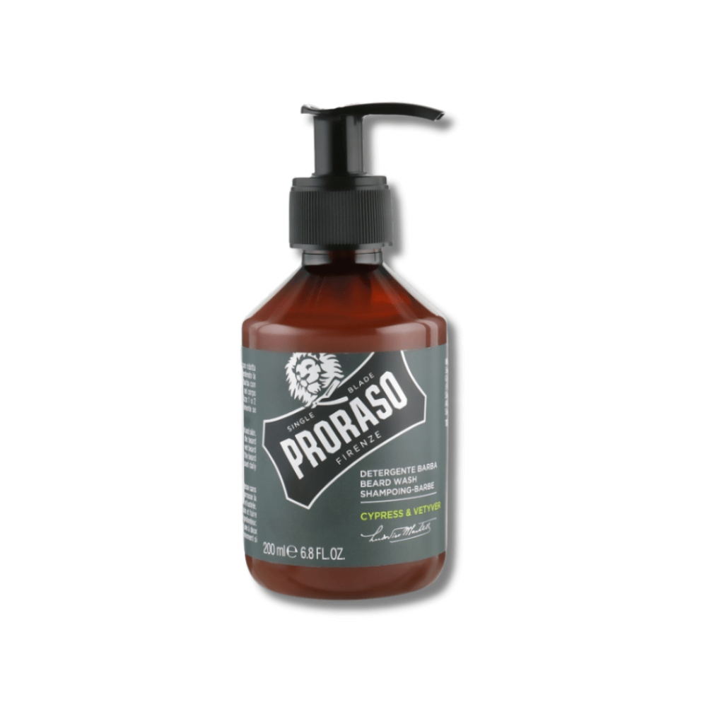 Шампунь для бороди - Proraso Beard Shampoo Cypress & Vetyver