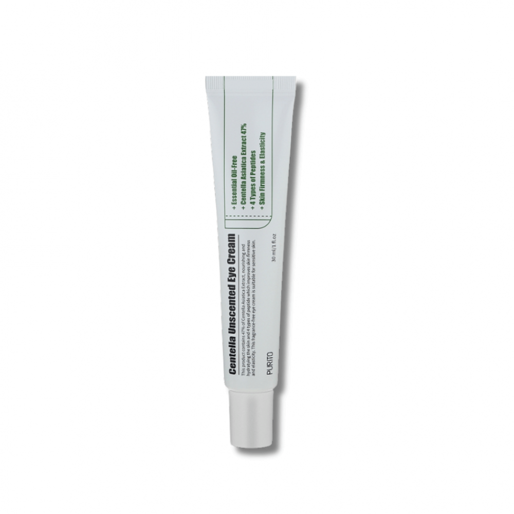Крем для шкіри навколо очей з центеллою без олій - Purito Centella Unscented Eye Cream