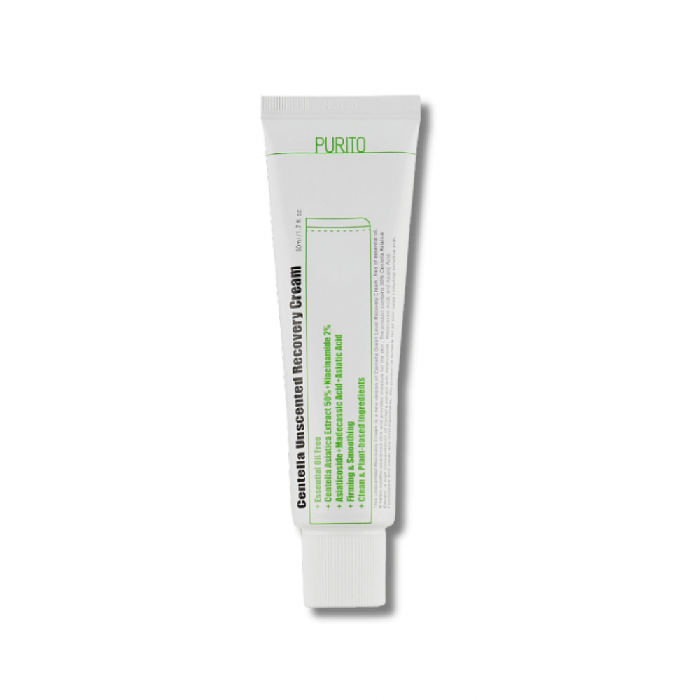 Крем відновлювальний з центеллою без олій - Purito Centella Unscented Recovery Cream