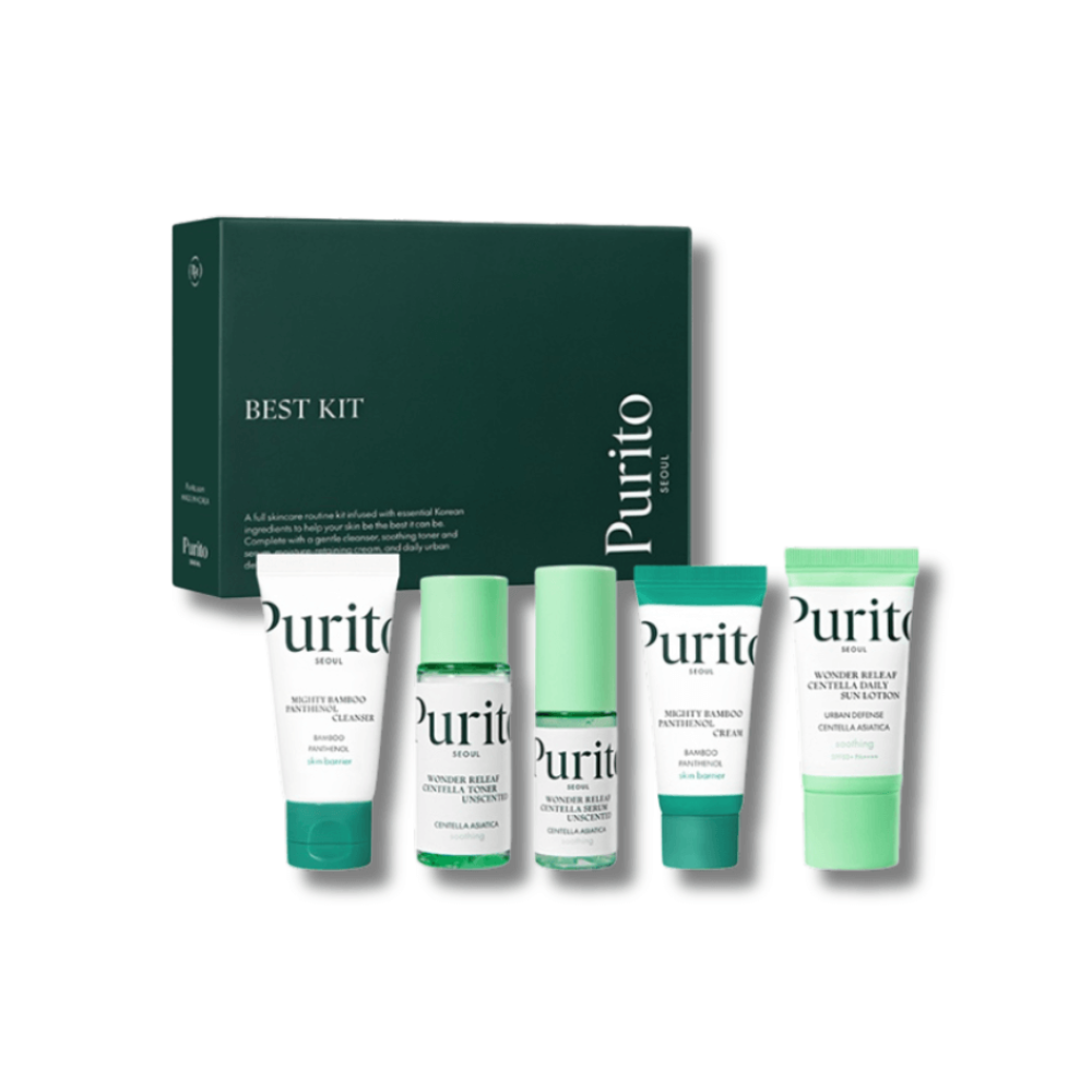 Набір мініатюр для догляду за шкірою - Purito Seoul Best Kit