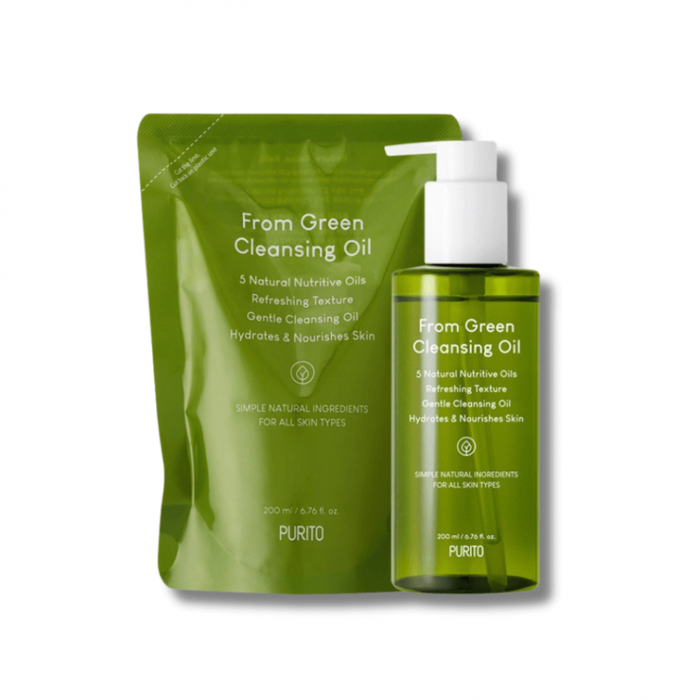 Набір олії гідрофільної очищаючої - Purito From Green Cleansing Oil 