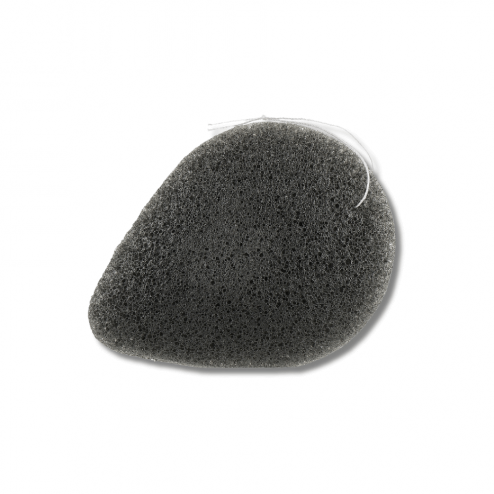 Спонж-конняку з бамбуковим вугіллям - Purito Bamboo Charcoal Konjac Sponge