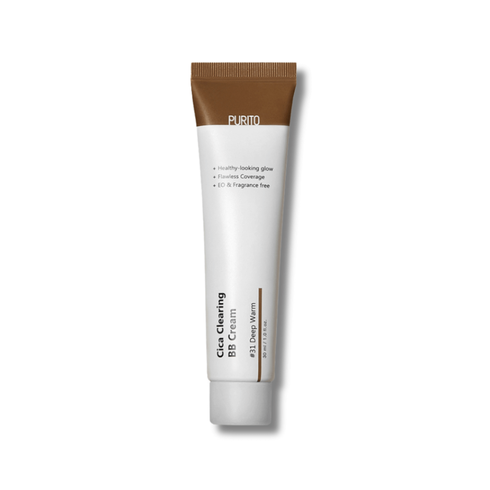 ВВ крем з екстрактом центелли - Purito Cica Clearing BB Cream (№31 Deep Warm)