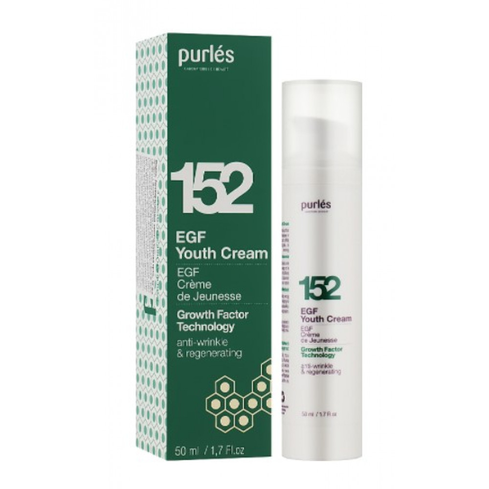 Регенерирующий омолаживающий крем для лица - Purles Growth Factor Technology 152 Youth Cream
