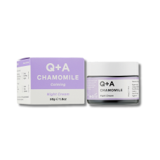 Нічний крем для обличчя - Q+A Chamomile Calming Night Cream