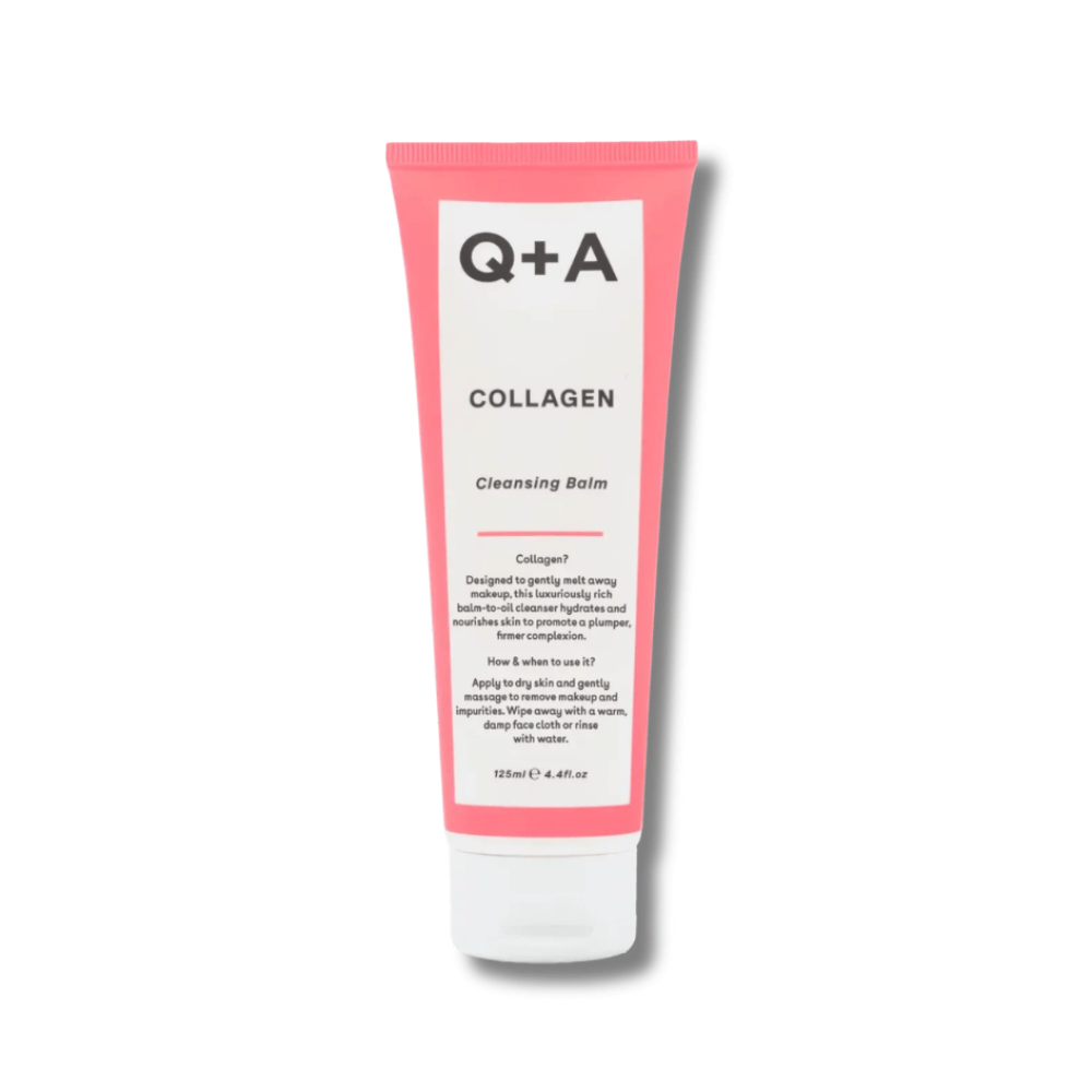 Очищувальний бальзам для обличчя з колагеном - Q+A Collagen Cleansing Balm