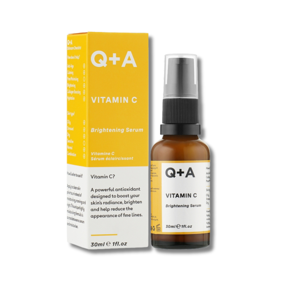 Освітлююча сироватка для обличчя - Q+A Vitamin C Brightening Serum