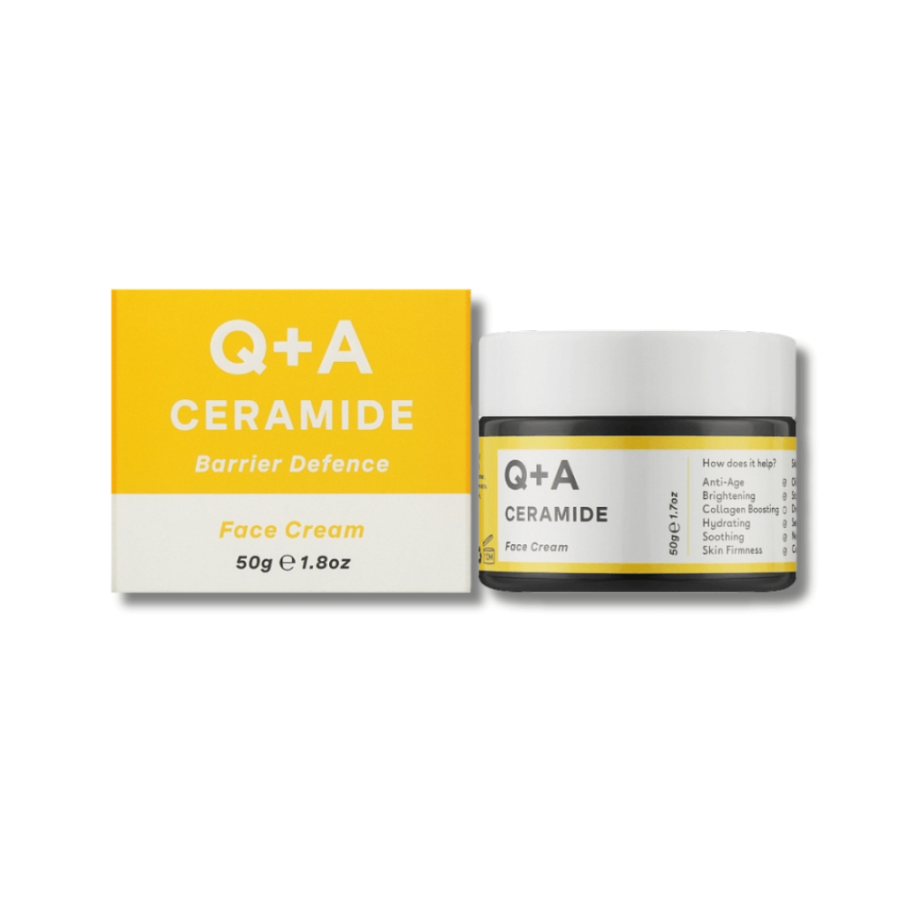 Захисний крем для обличчя з керамідами - Q+A Ceramide Cream