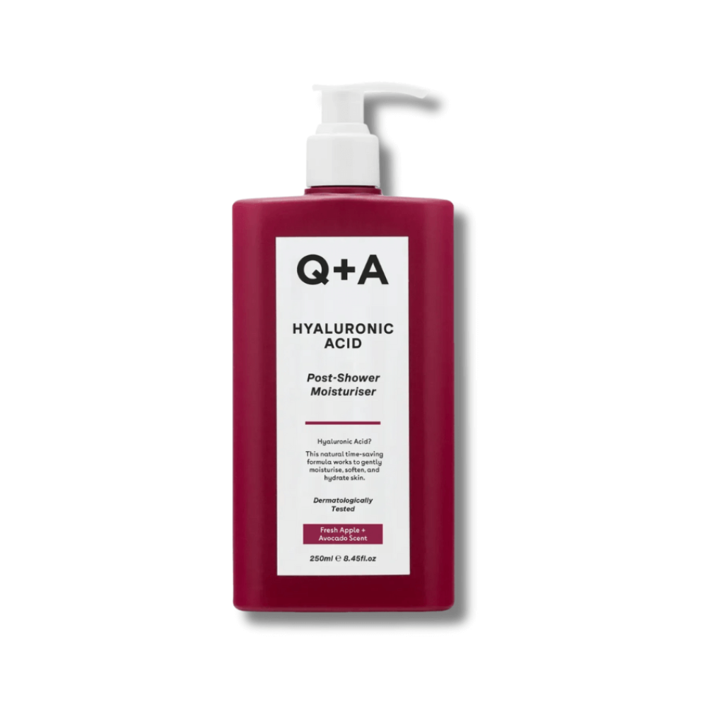 Засіб для інтенсивного зволоження вологої шкіри - Q+A Hyaluronic Acid Post-Shower Moisturiser