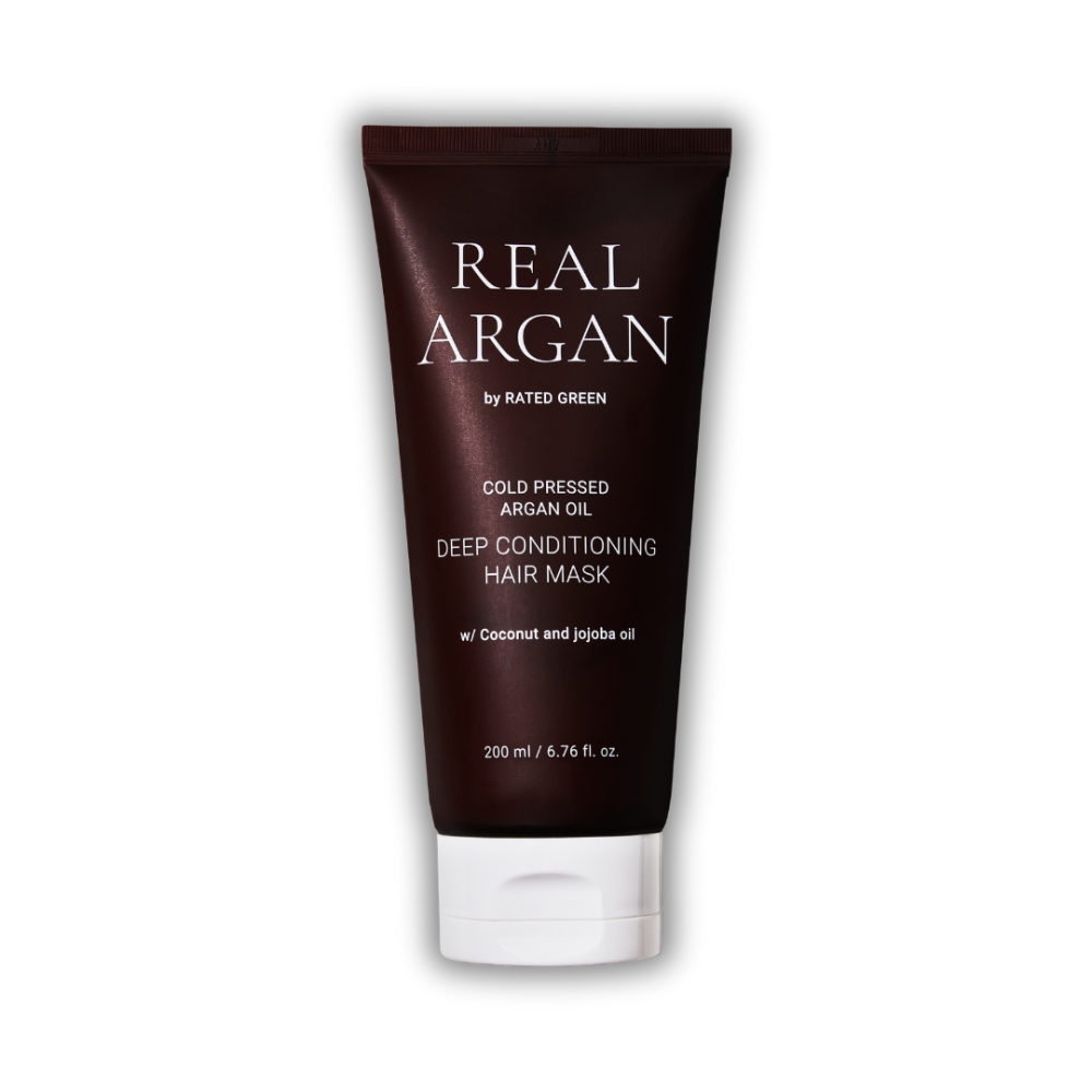 Глибоко кондиціонуюча маска з аргановою олією - Rated Green Real Argan Deep Conditioning Hair Mask 