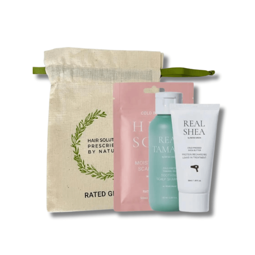 Міні набір для волосся - Rated Green Real Tamanu