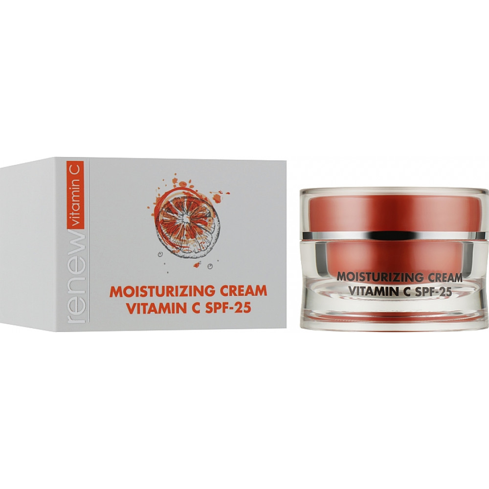 Крем антиоксидант з активним вітаміном С для обличчя - Renew Vitamin C Moisturizing Cream SPF-25