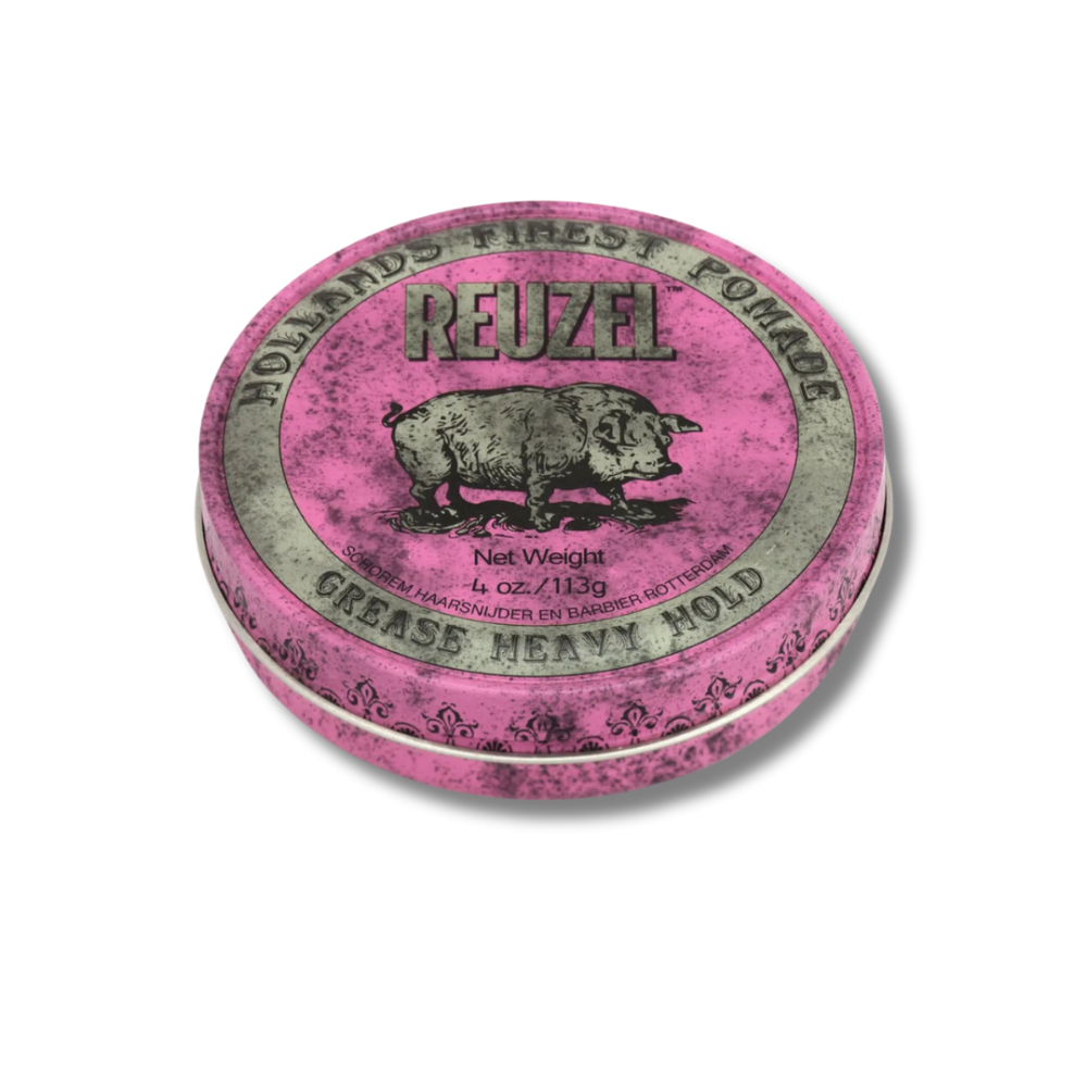 Віск для вкладання волосся - Reuzel Pink Grease Heavy Hold Pomade