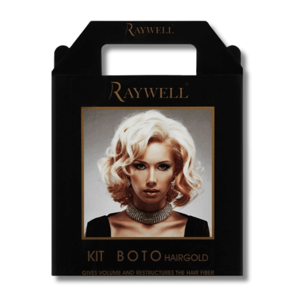 Мини набор для наполнения и увлажнения - Raywell Boto Hair Gold 24K