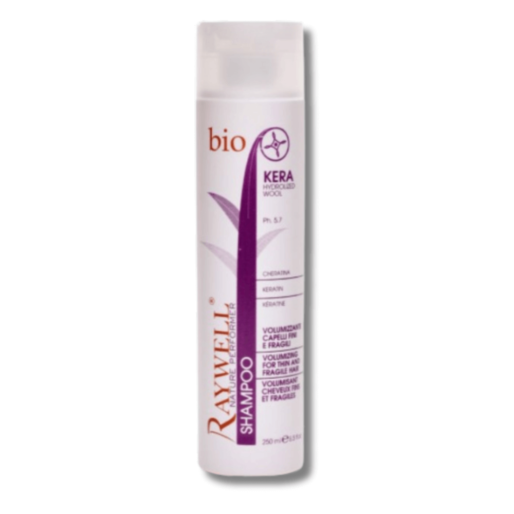 Шампунь для об'єму тонкого волосся - Raywell Bio Kera