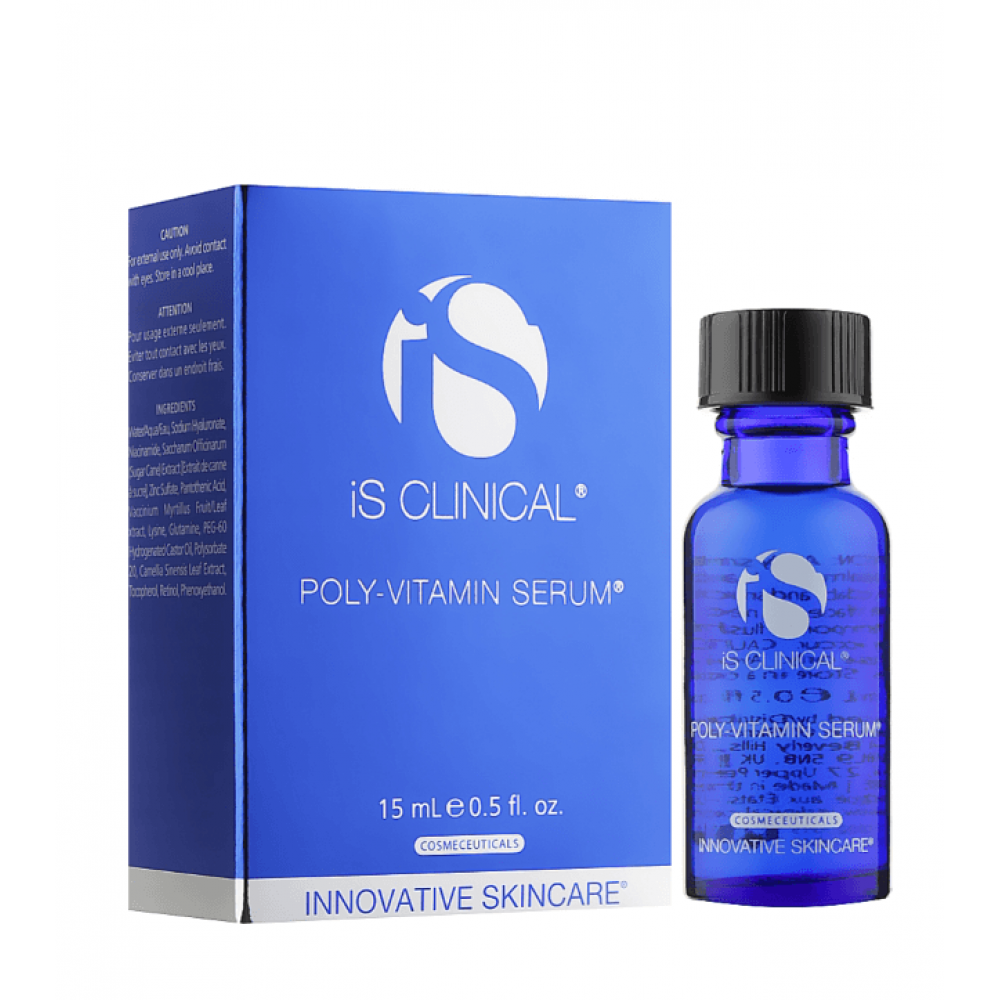 Вітамінно-антиоксидантна сироватка для обличчя - iS Clinical Poly-Vitamin Serum