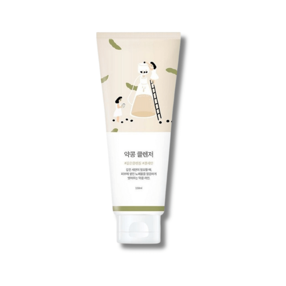 Очищаюча пінка з екстрактом чорних соєвих бобів - Round Lab Soybean Cleanser