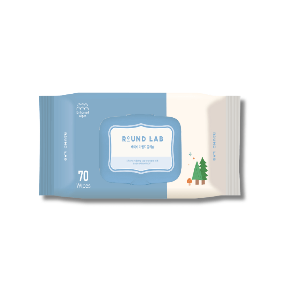 Дитячі очищувальні серветки - Round Lab Baby Mild Wet Wipes