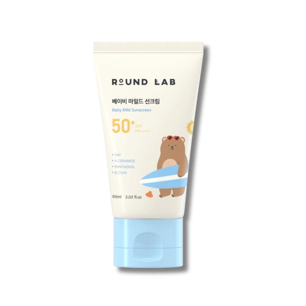 Дитячий сонцезахисний крем - Round Lab Baby Mild Sunscreen