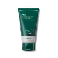 Глиняна маска-пінка для вмивання з екстрактом голок сосни - Round Lab Pine Cica Deep Pore Clay Mask Cleanser