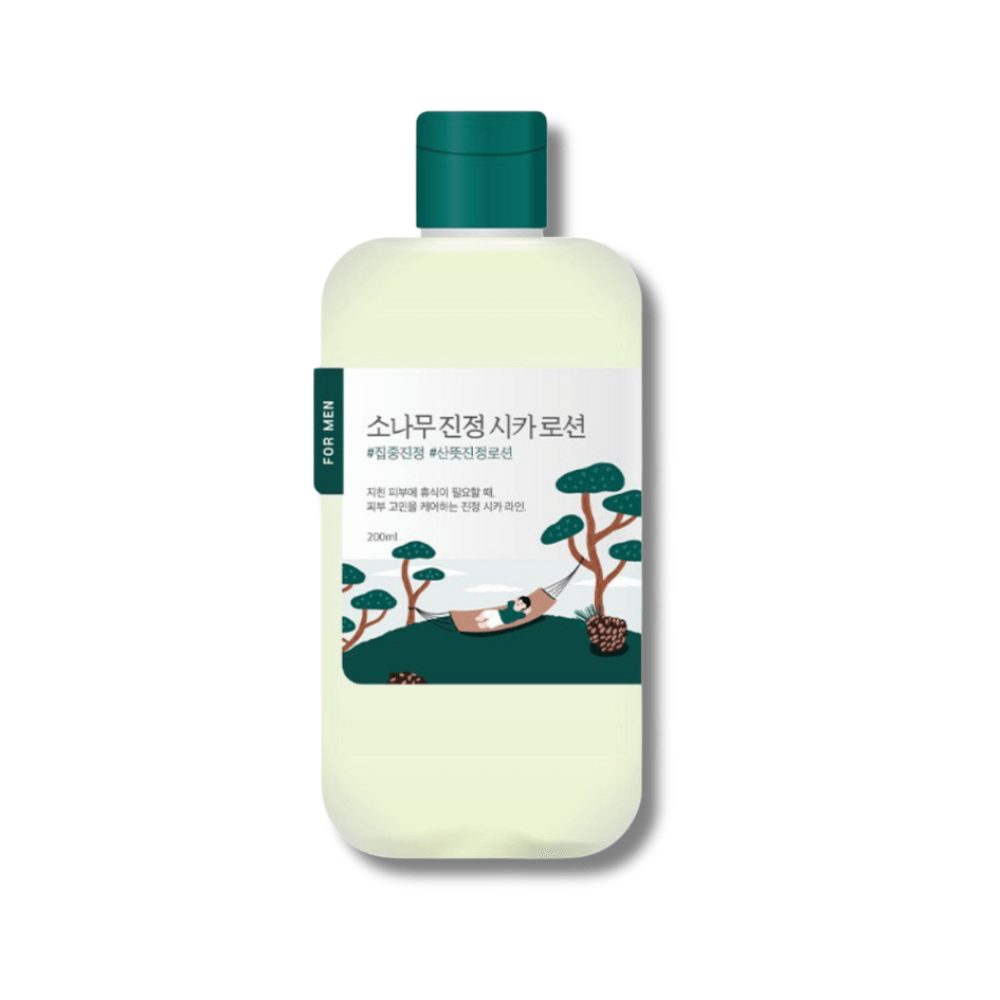 Заспокійливий лосьйон для чоловіків - Round Lab For Men Pine Calming Cica Lotion