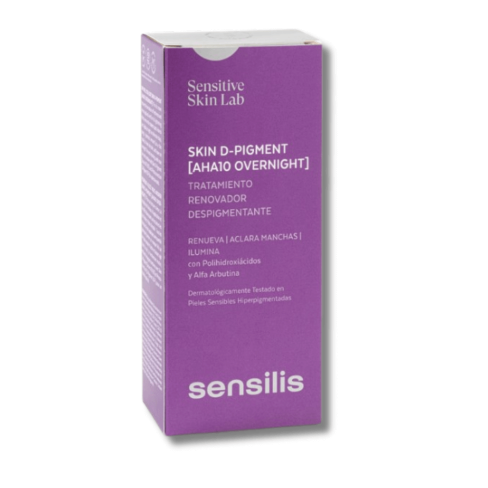 Інтенсивний нічний депігментуючий засіб - Sensilis Skin Dpgment AHA10 Overnight