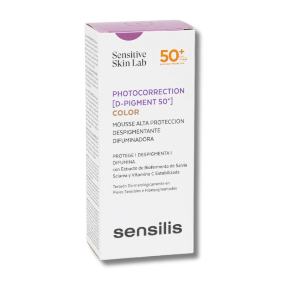 Фотокоректор з SPF50+ з тоном - Sensilis Photocorrection [D-Pigment 50+]