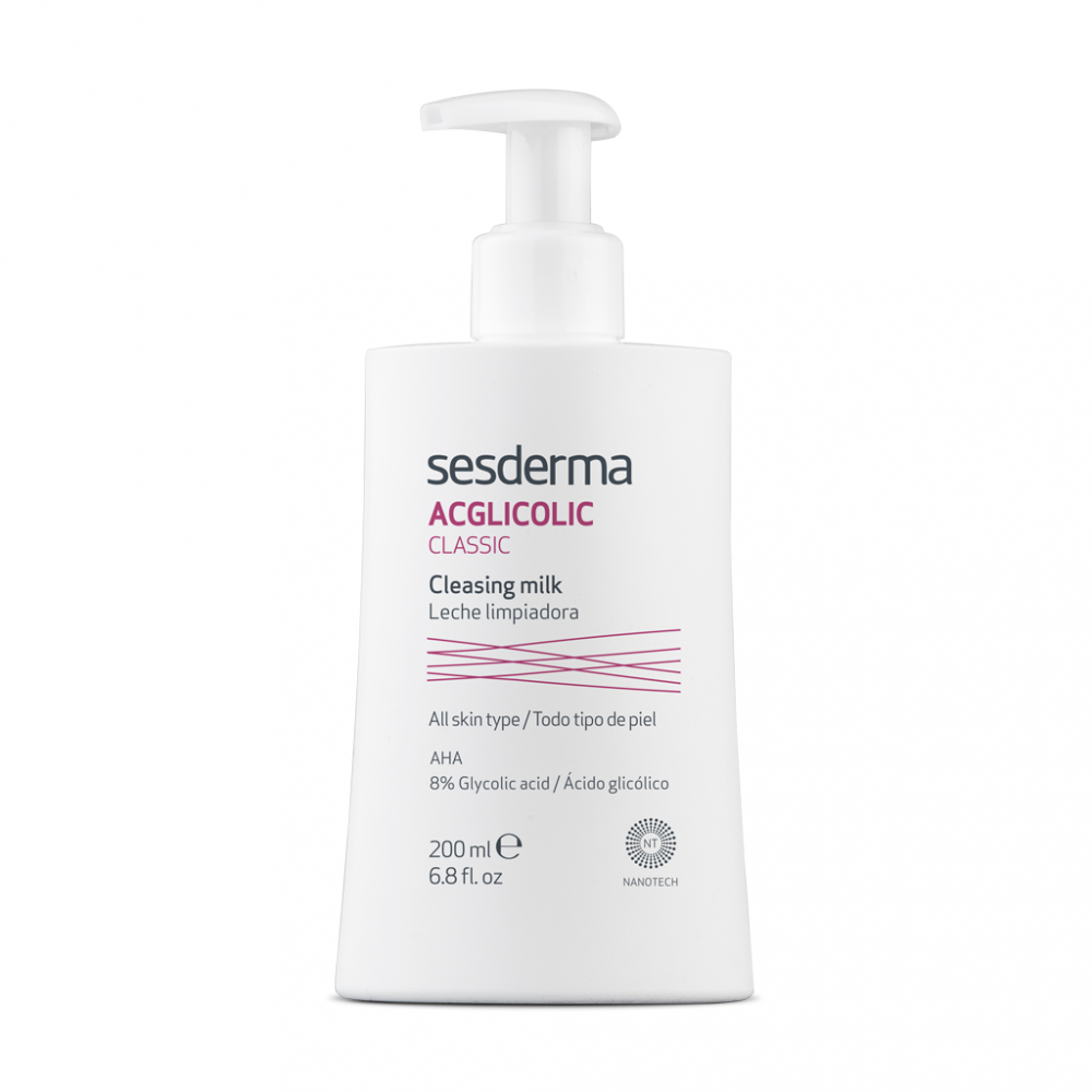 Очищувальне молочко - SeSDerma Acglicolic Classic Facial Cleansing Milk