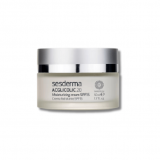 Увлажняющий крем для лица - SeSDerma Acglicolic 20 Moisturizing Cream SPF 15