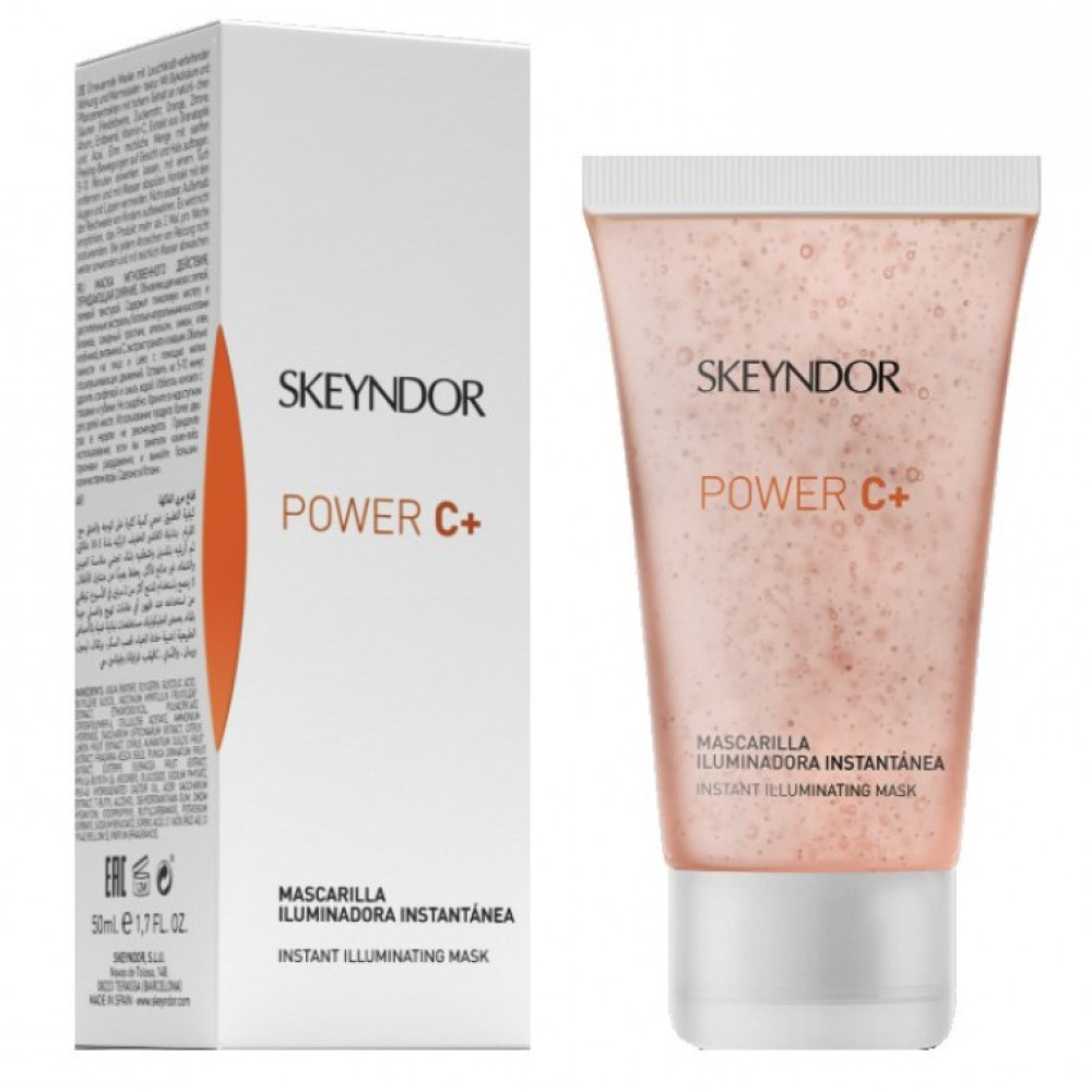 Освітляюча маска для обличчя - Skeyndor Power C+ Instant Illuminating Mask