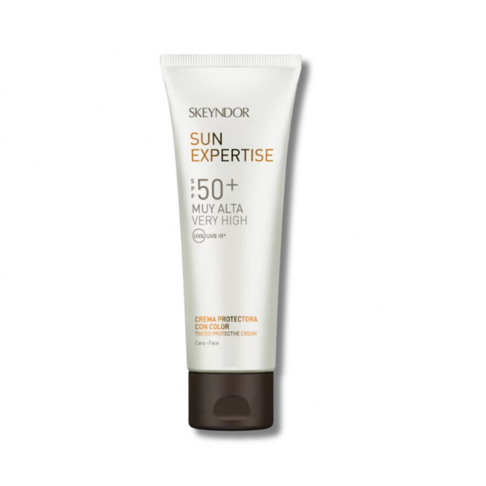 Сонцезахисний крем з тонуючим ефектом SPF50 - Skeyndor Sun Expertise Tinted Protective Cream SPF 50