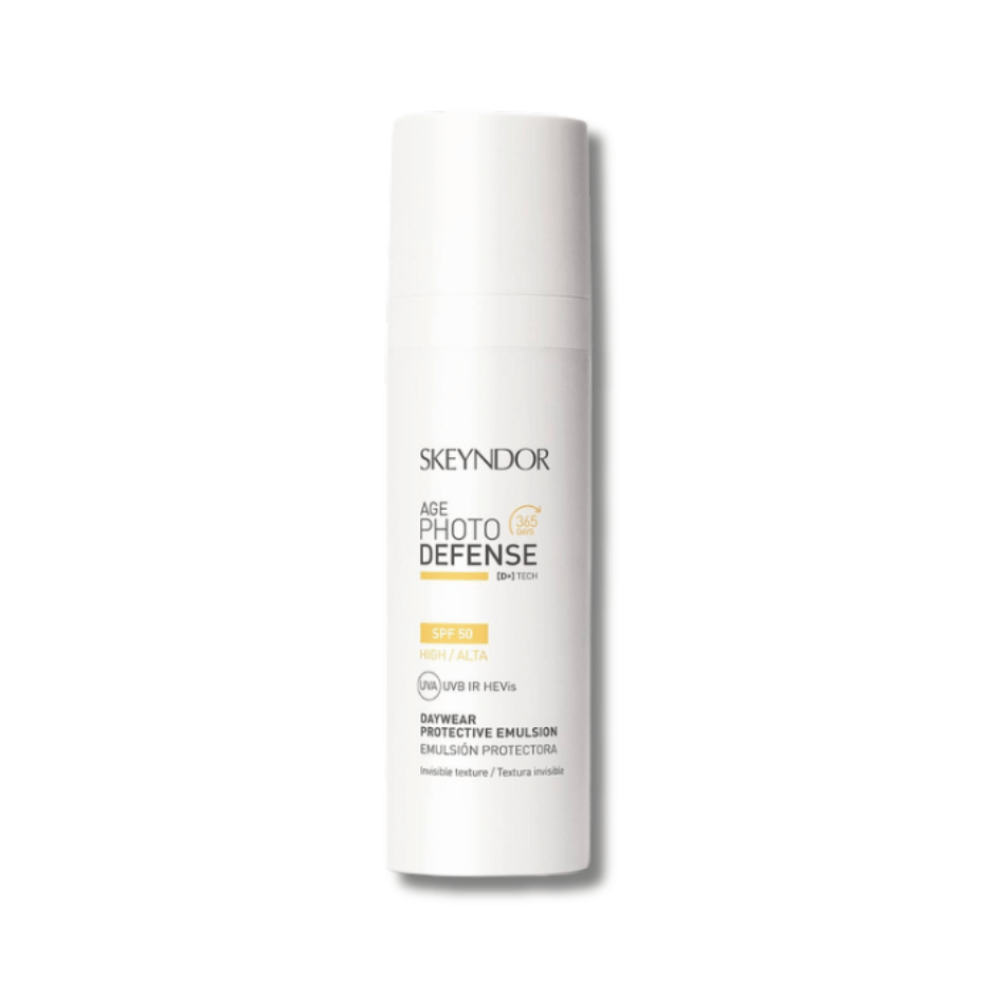 Захисна емульсія для обличчя - Skeyndor Age Photo Defense Daywear Protective Emulsion SPF 50+