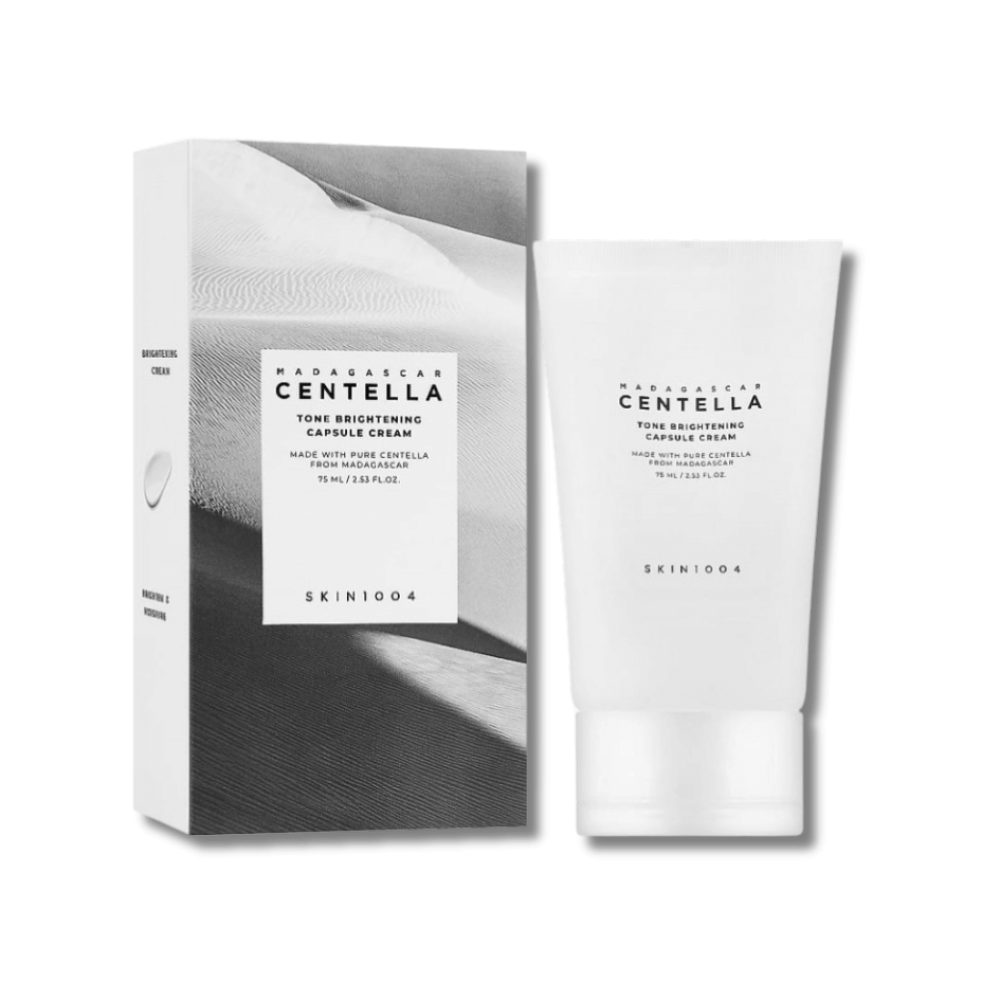Багатофункціональний крем для обличчя зі зволожуючою та освітлюючою дією проти пігментації - Skin 1004 Madagascar Centella Tone Brightening Capsule Cream