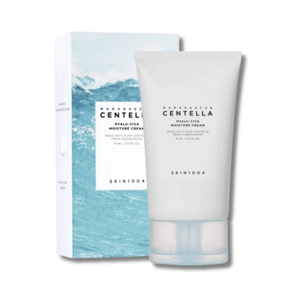 Глибоко зволожуючий крем із комплексом центели та гіалуронової кислоти - Skin 1004 Madagascar Centella Hyalu-Cica Moisture Cream