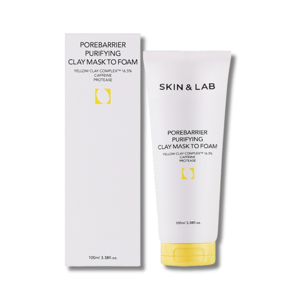 Маска-пінка для умивання - Skin&Lab Porebarrier Purifiying Clay Mask To Foam