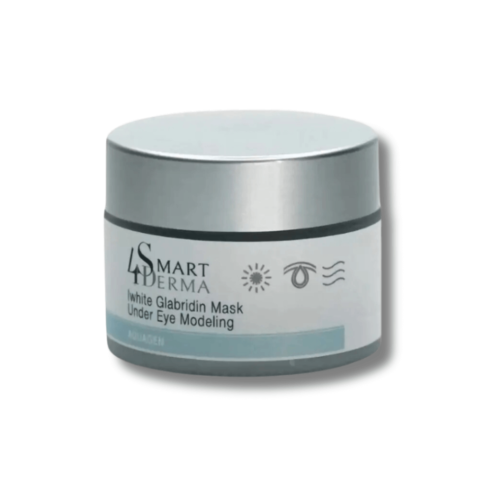 Дренажна освітлююча маска «Глабрідин» для шкіри навколо очей - Smart4Derma Aquagen White Glabridin Mask Under Eye Modeling