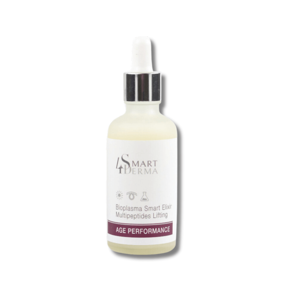 Інтелектуальна сироватка-еліксир "Біоплазма" - Smart4Derma Bioplasma Smart Elixir Multipeptides Lifting