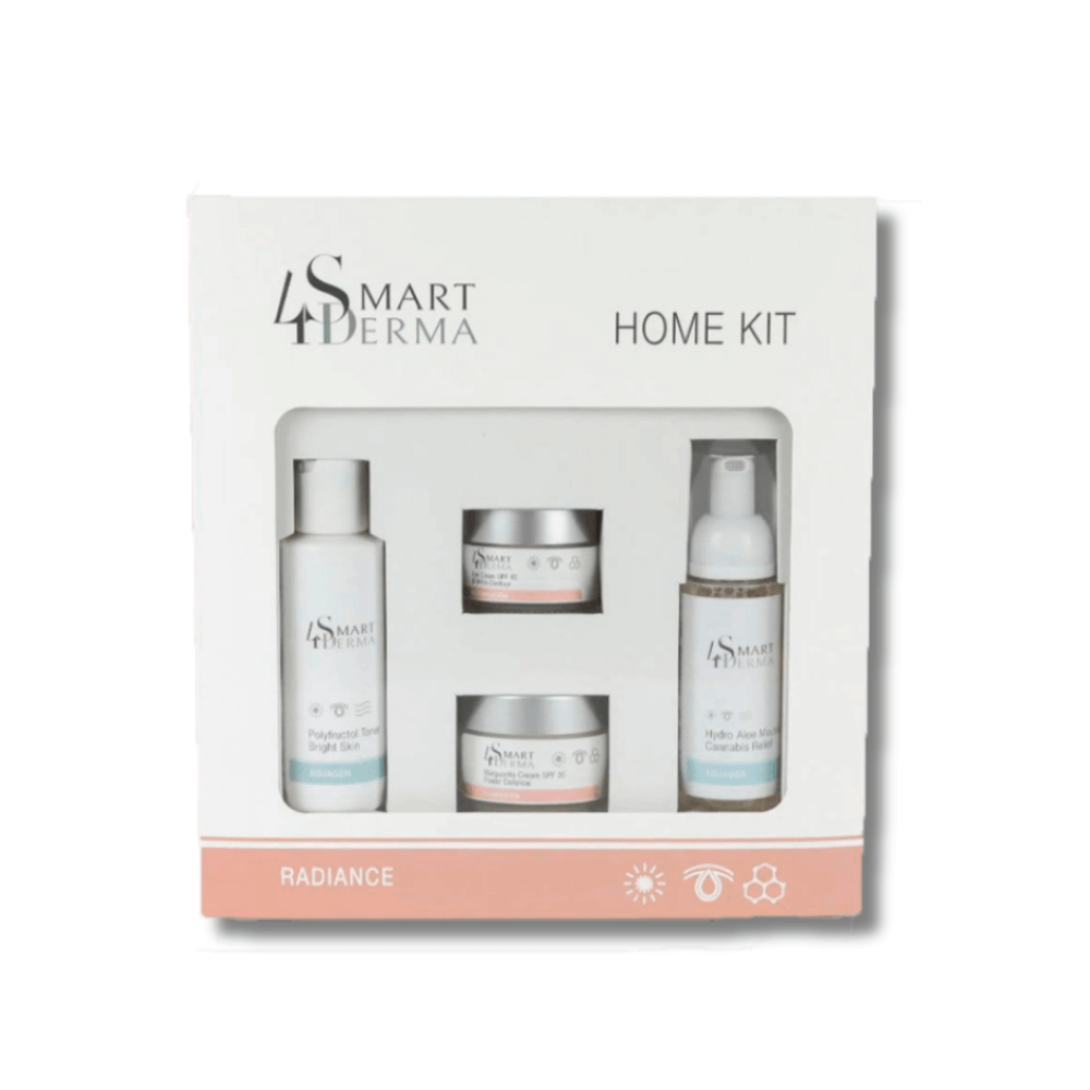 Корегувальний набір для щоденного догляду за шкірою з проявами пігментації - Smart4derma Radiance Home Kit